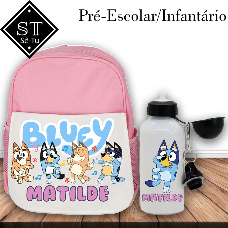 Pink Bluey Pre/Nursery Backpack